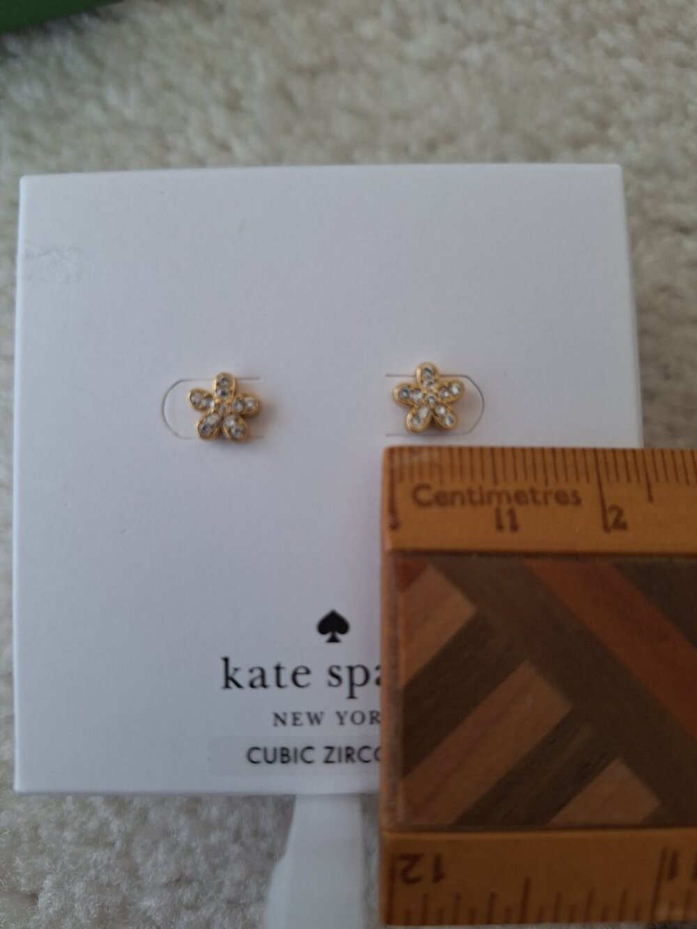 NEW Kate Spade Earrings in Box + Dust Bag - Picture 7 of 10
